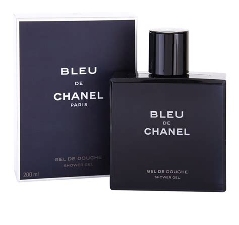 gel douche chanel bleu